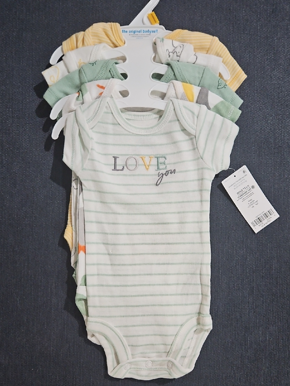 Carters Newborn Body Suits Set 5